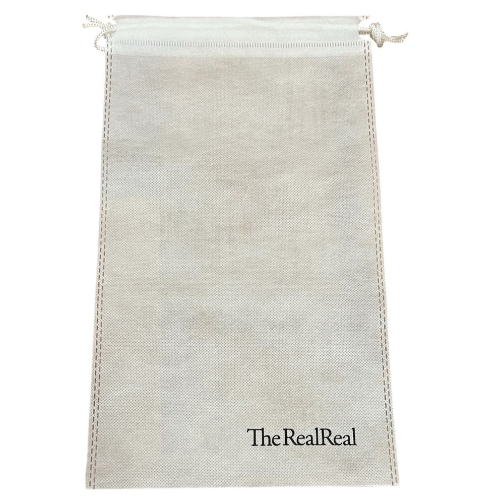 The Real Real TRR Authentic Designer Luxury Purse Handbag Drawstring Dustbag